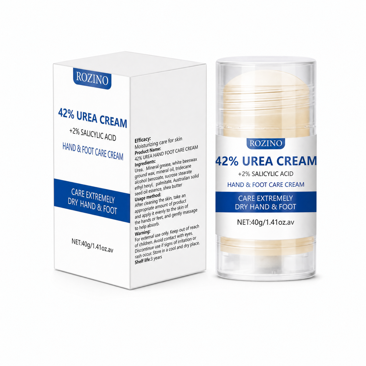 SoleRenew Heel Repair Cream (Rozino 42% Urea Formula)
